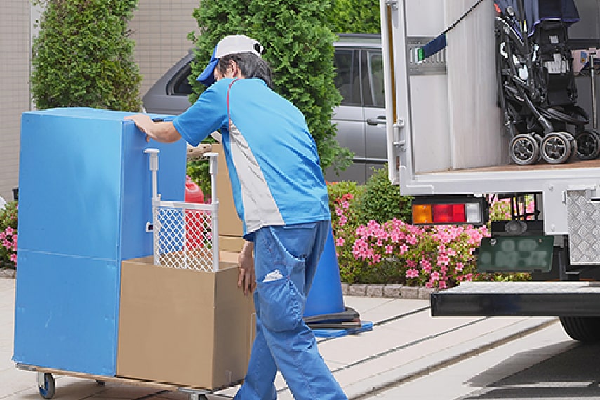 荷物の倉庫貸出