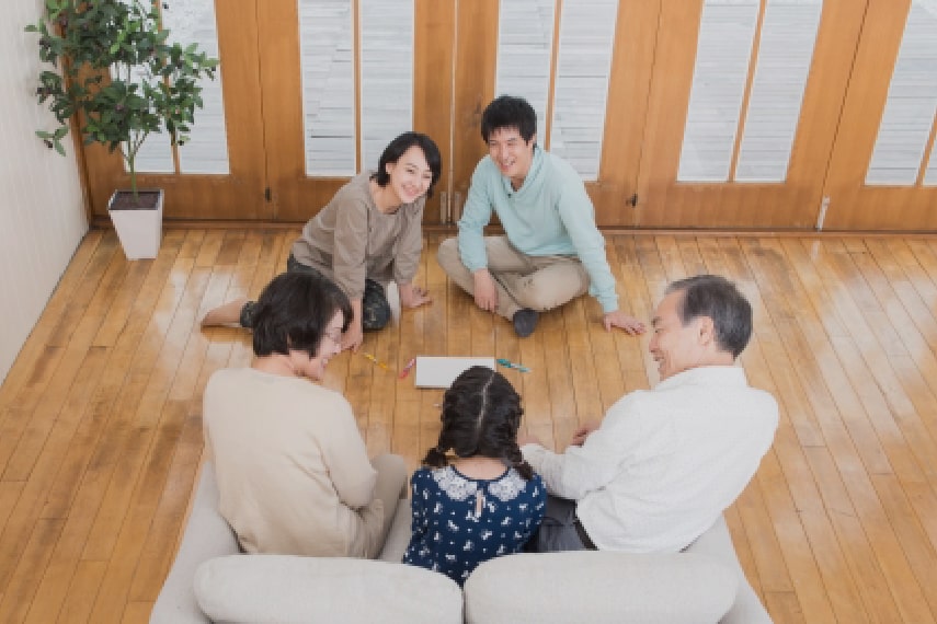 住みながらリノベーション