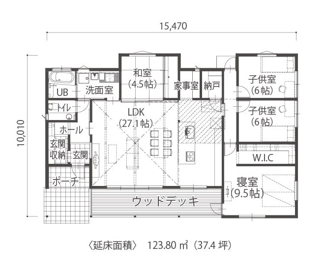 注文住宅、施工事例