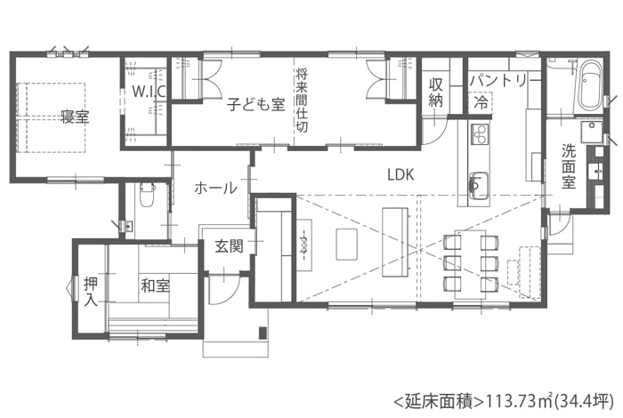 注文住宅、施工事例