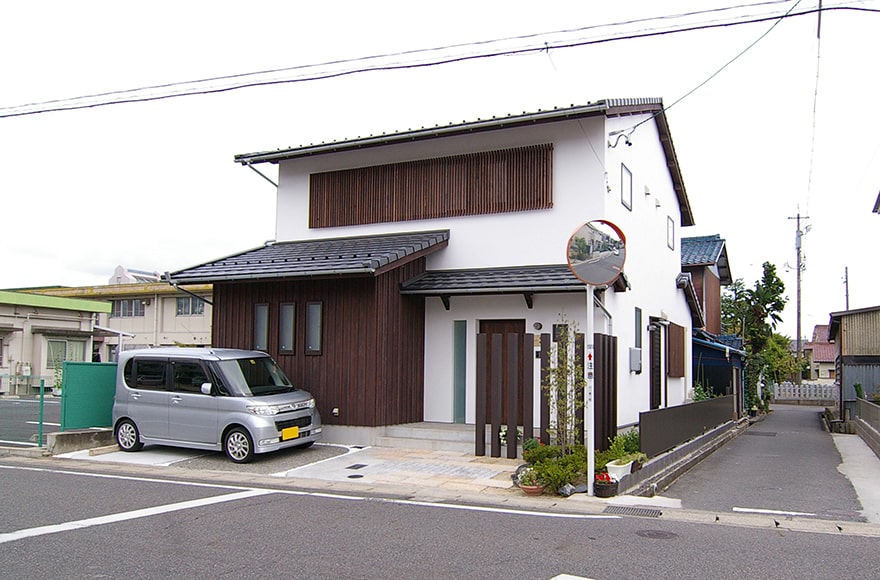 一宮市t様邸 和モダンの家 愛知の注文住宅 一戸建ての工務店 無垢storyの山喜建設