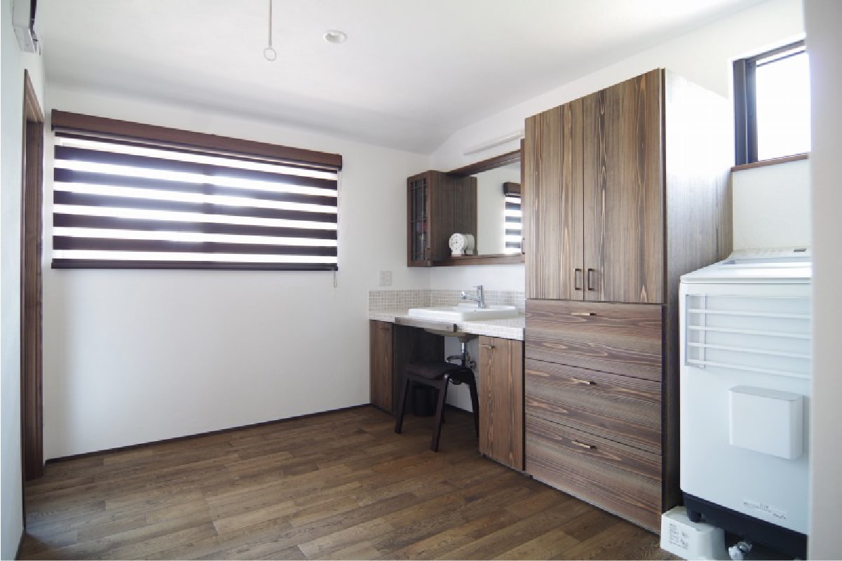 ランドリールームの様子