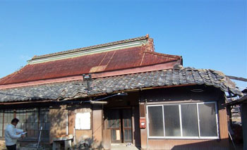 築１００年以上の古民家を解体しました